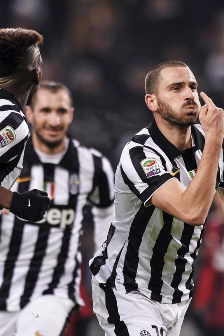 Bonucci hails strong Bianconeri character