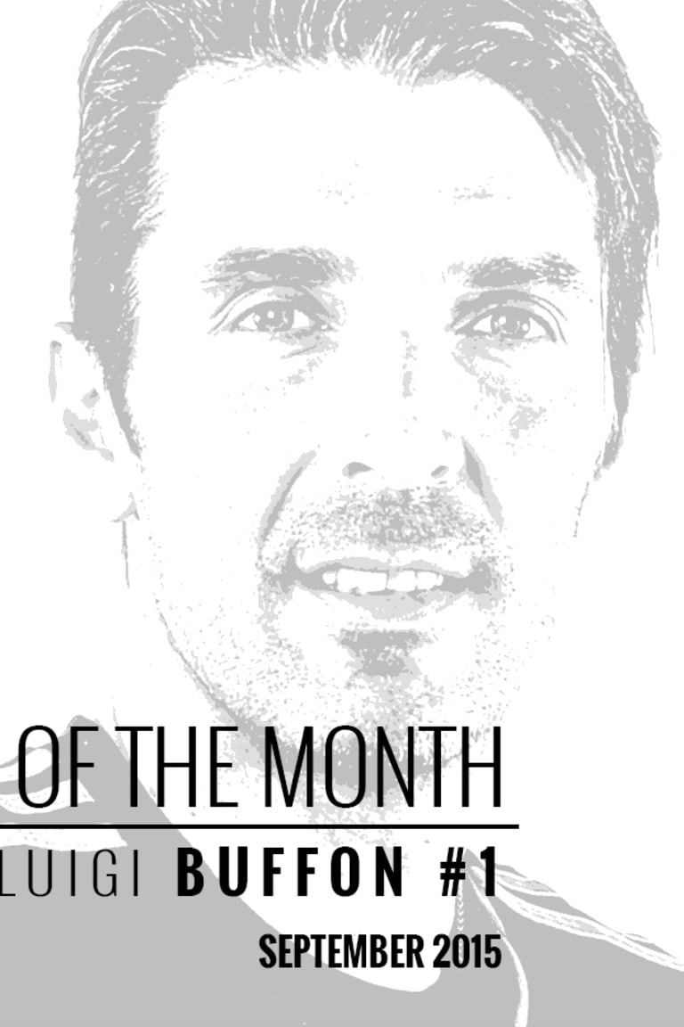 Buffon takes first 2015/16 MVP of the Month