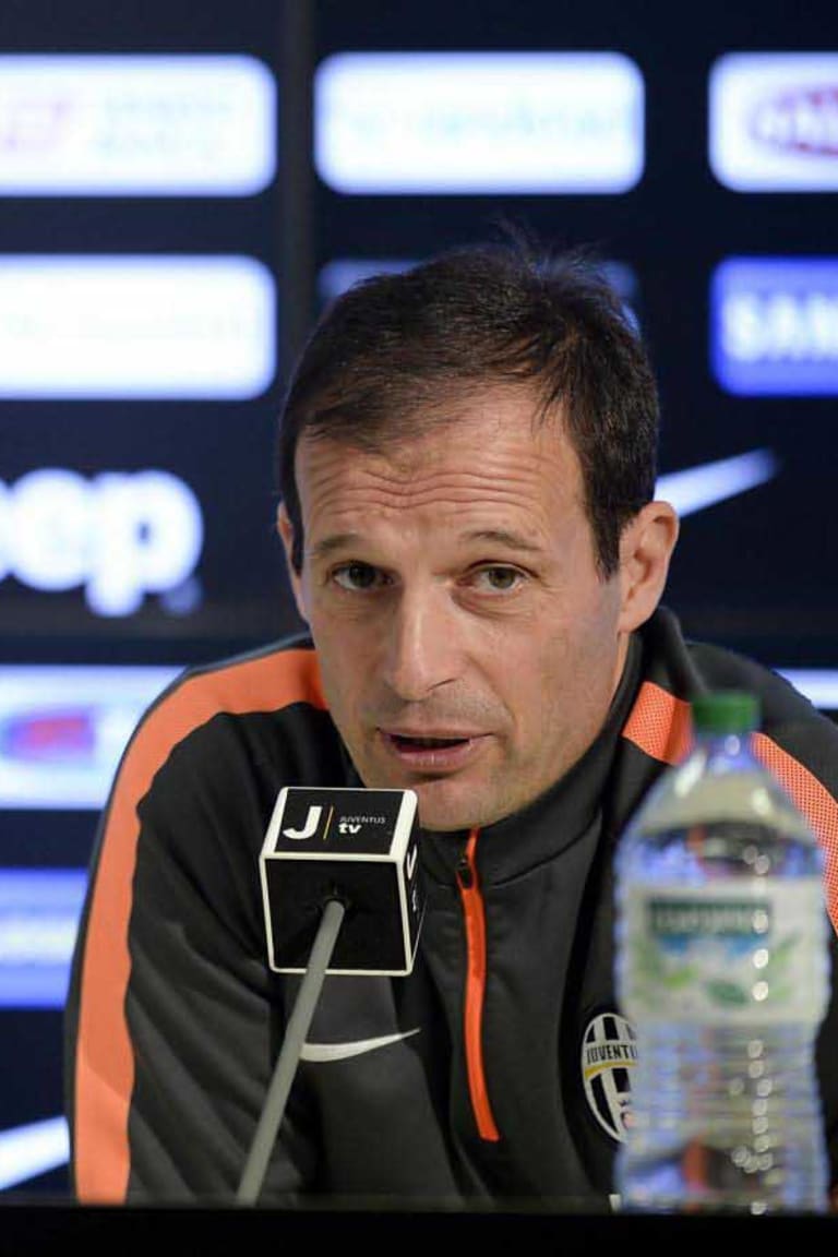 Allegri: «Una settimana quasi decisiva»