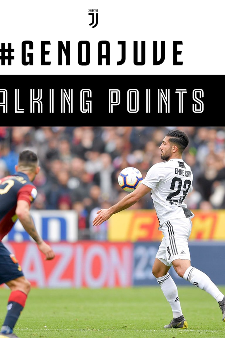 Genoa-Juve, Talking Points