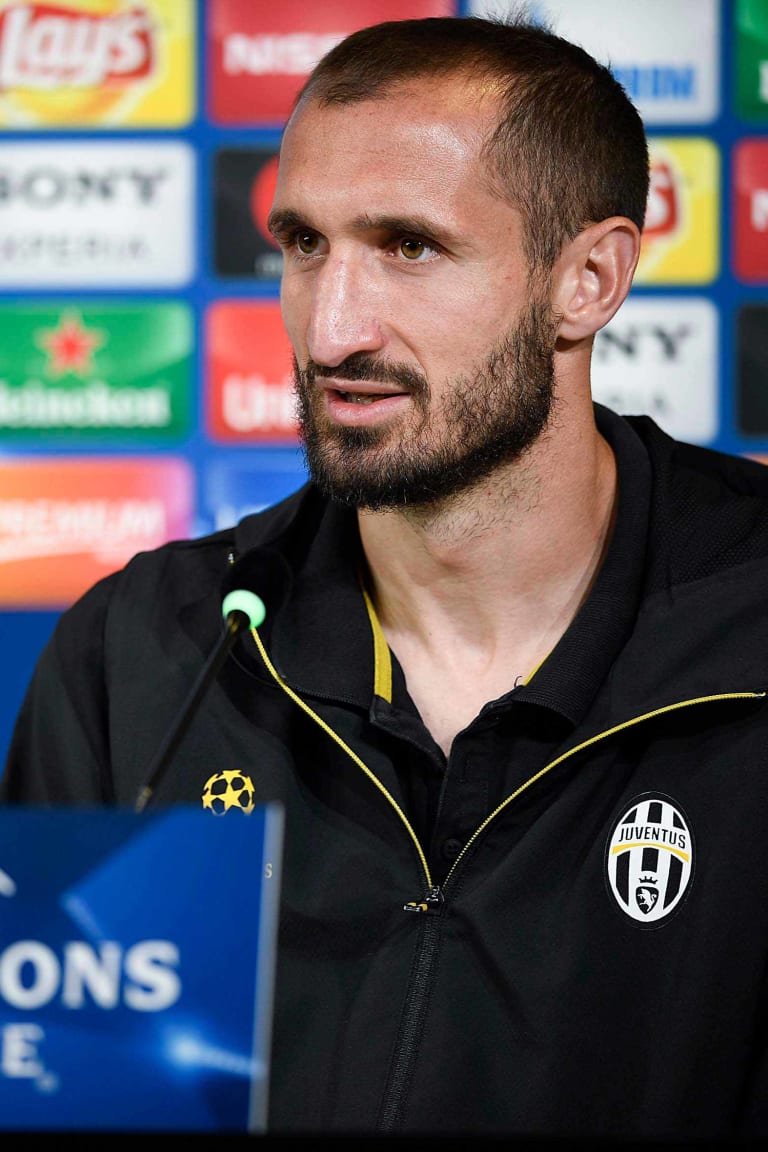 Chiellini: «Vedere il traguardo ci carica»