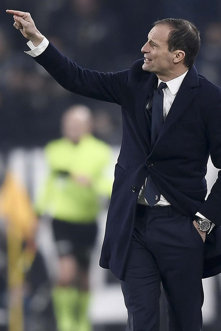 Allegri satisfied with Juve display in Roma win