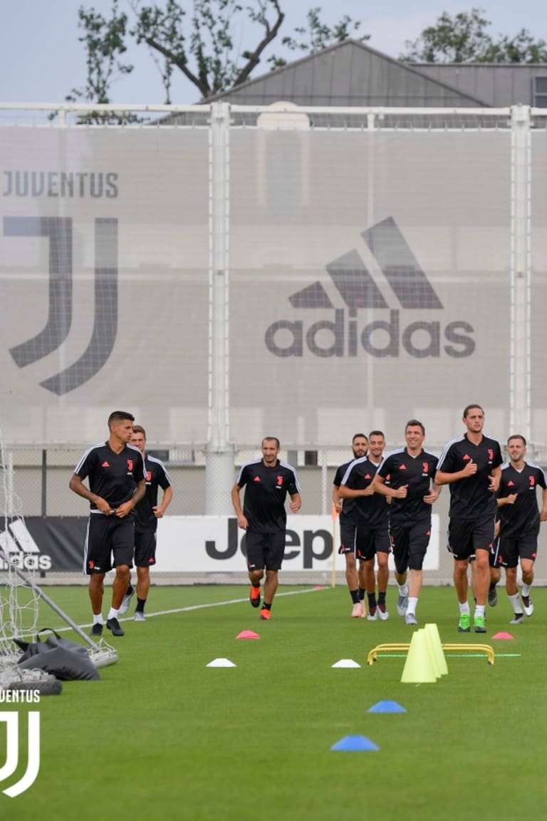 Bianconeri back at work