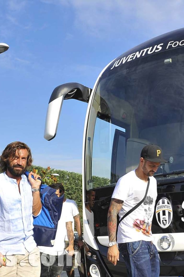 Bianconeri internationals return to Vinovo