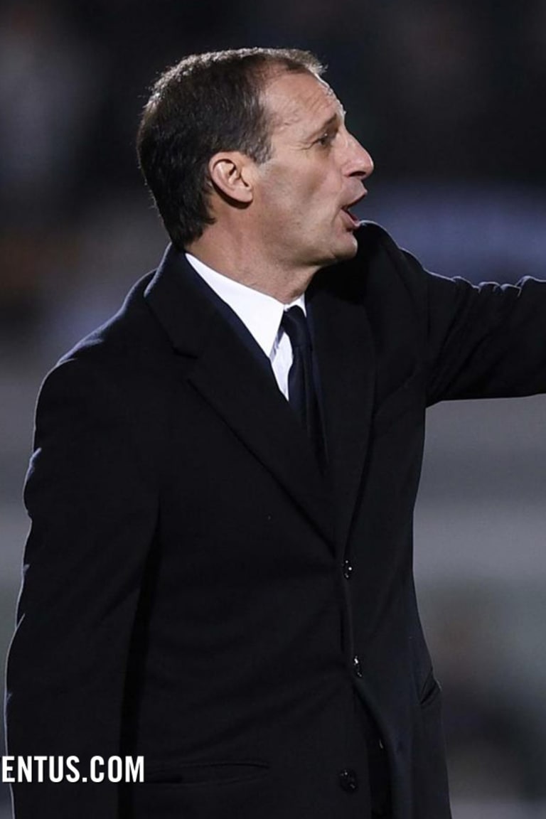 Allegri delighted with organised display