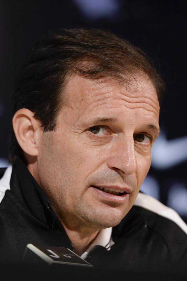 Allegri: «C'è la Lazio, niente distrazioni»