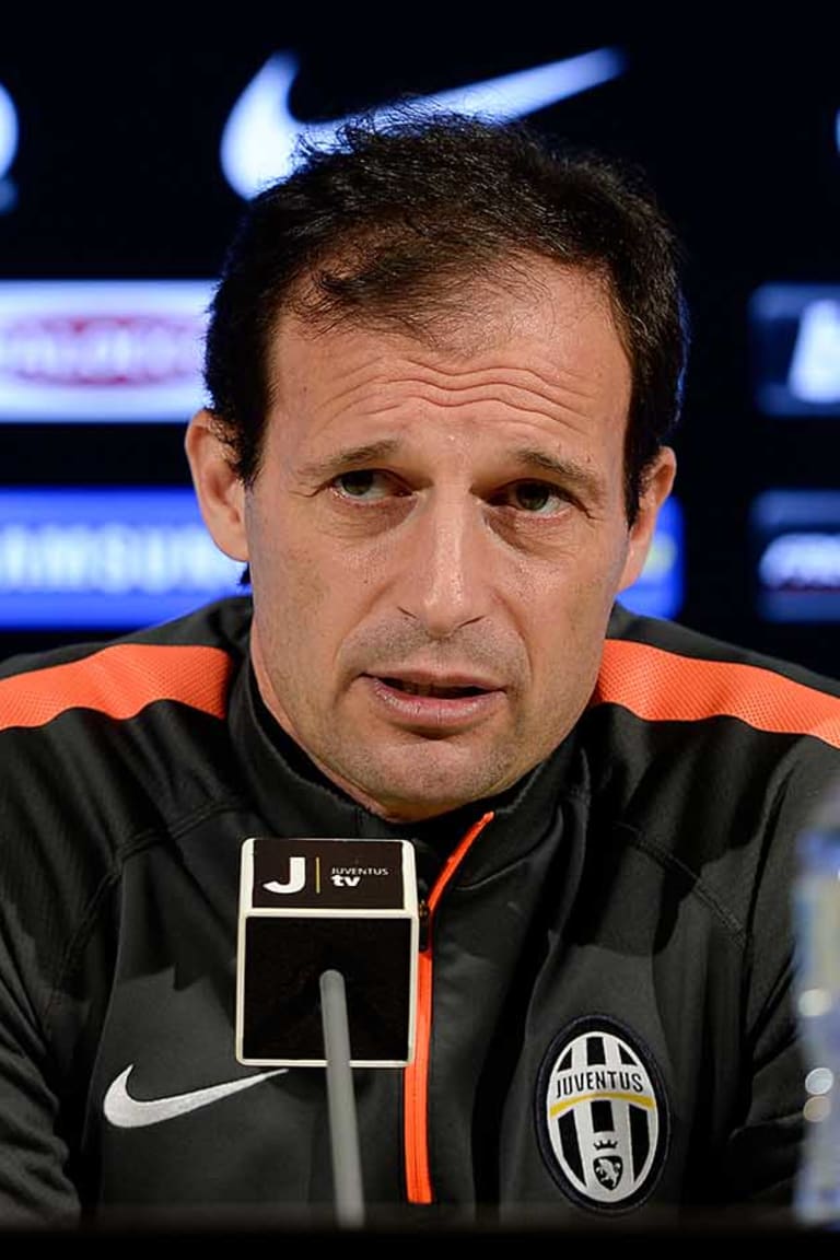 Allegri: «Vogliamo la finale»