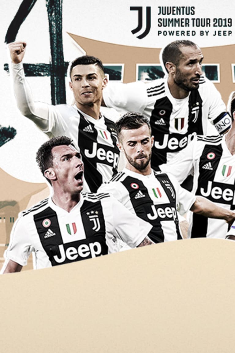 Singapore, Cina, Europa: ufficiali le tappe dello Juventus Summer Tour 2019, powered by Jeep