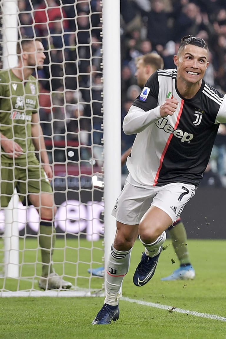 CR7... momenti magici all'Allianz Stadium!