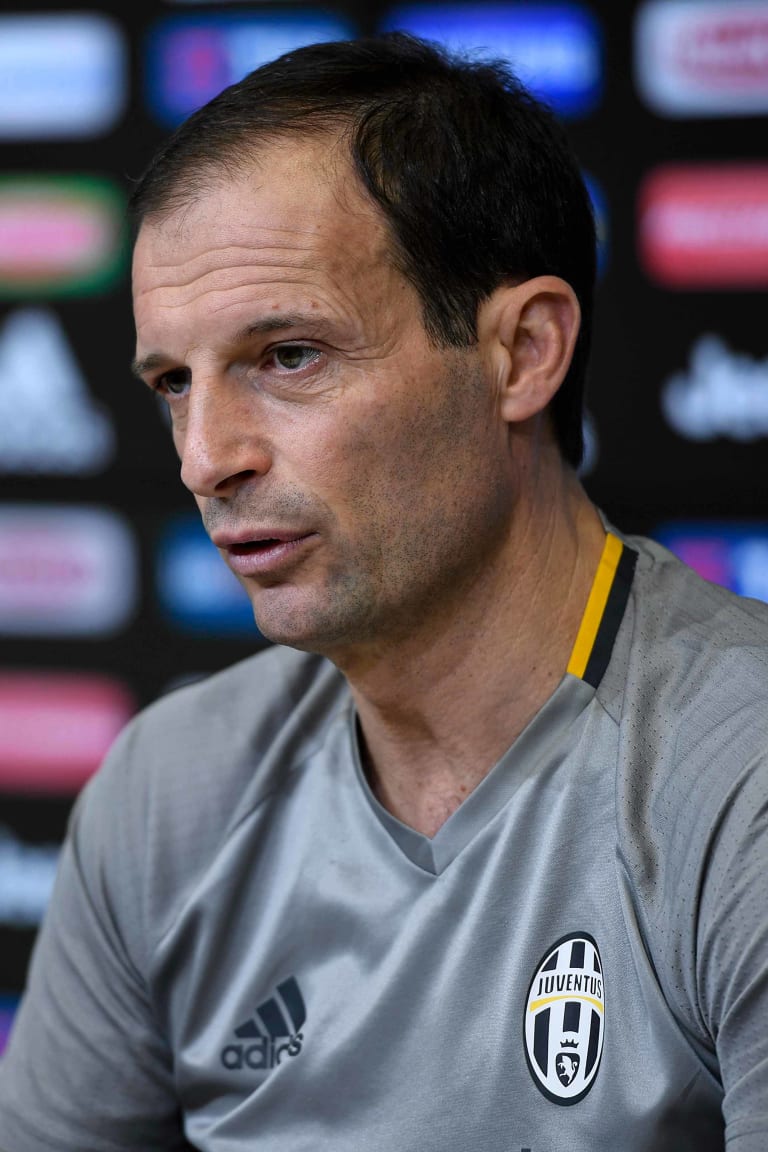 Allegri: «Con l’Inter una bella partita da giocare»