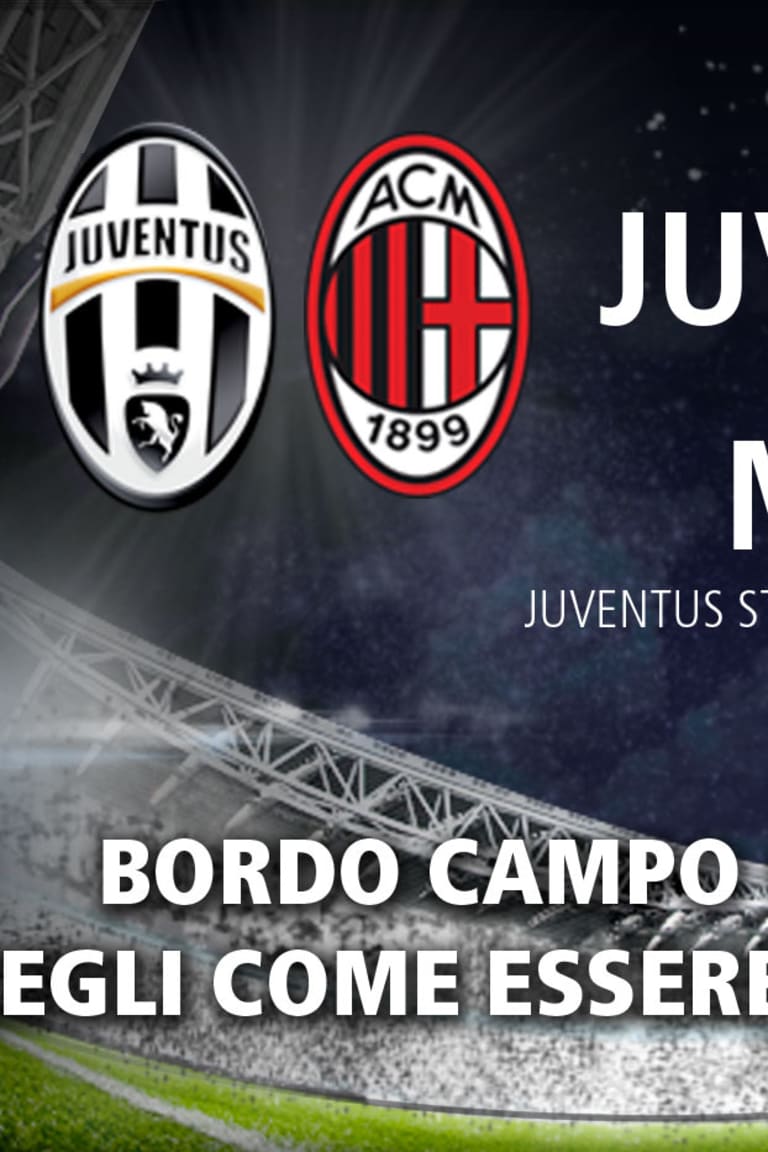 Tutti i modi per vivere #JuveMilan da protagonisti