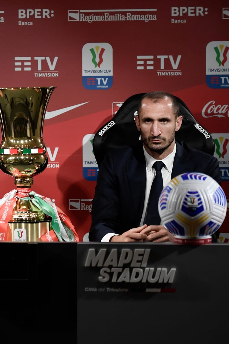 JUMPA PERS PIRLO & CHIELLINI JELANG FINAL COPPA ITALIA