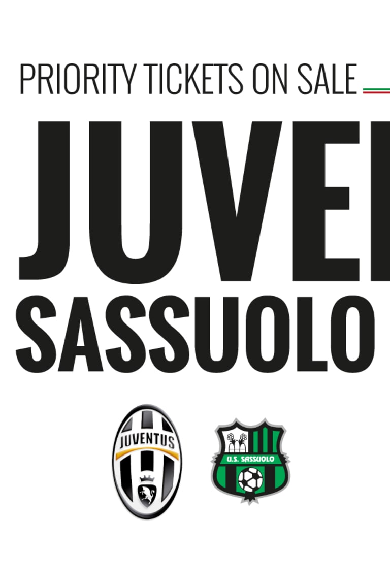 Priority ticket info for Sassuolo