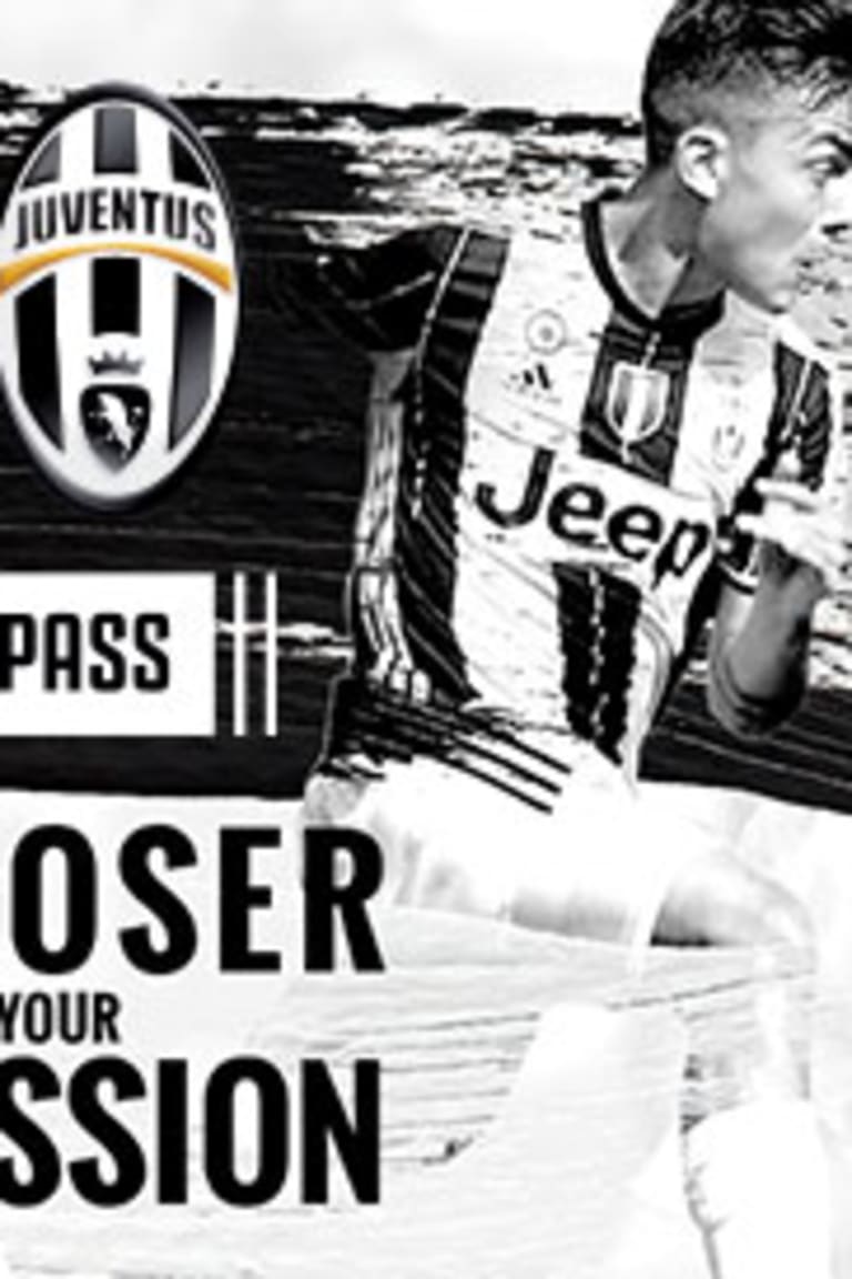 Juventus Pass: your favourite team at your favourite time