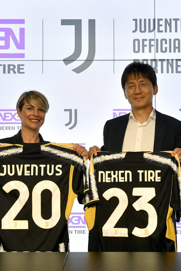 La Juventus annuncia la partnership con NEXEN TIRE