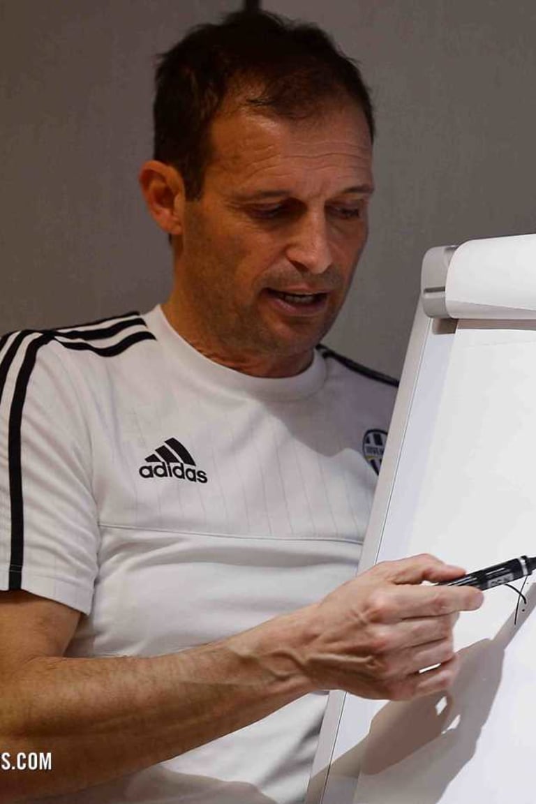 A lesson in coaching with Massimiliano Allegri