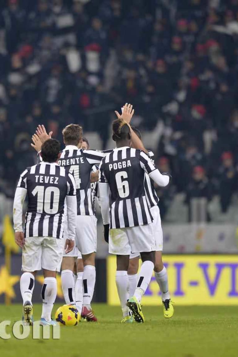 A Udine con 22 bianconeri.