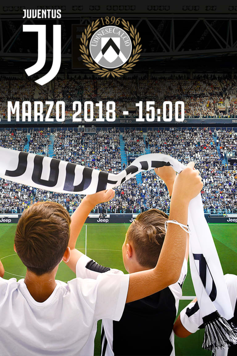 Juve-Udinese, al via la vendita libera