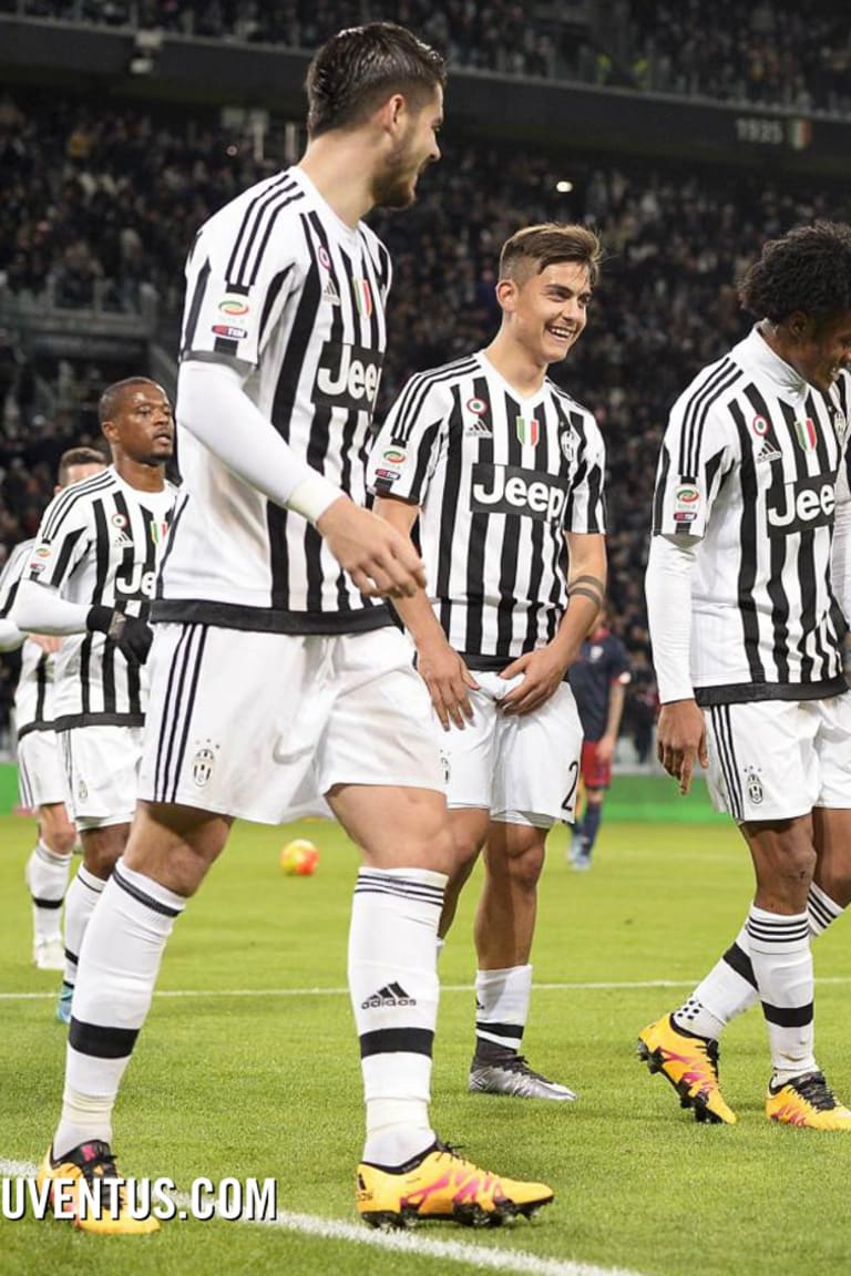 Record-breaking Juve down Genoa