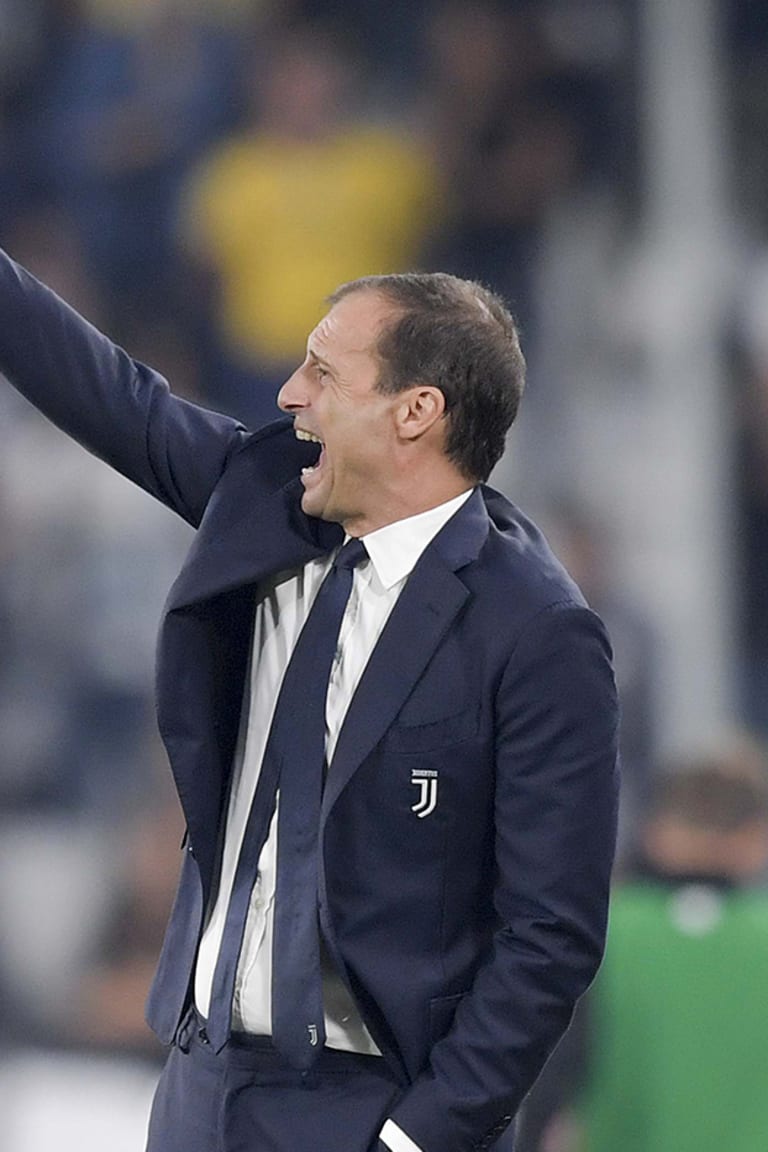 Allegri: «Bene questa sera, ma il campionato è lungo»