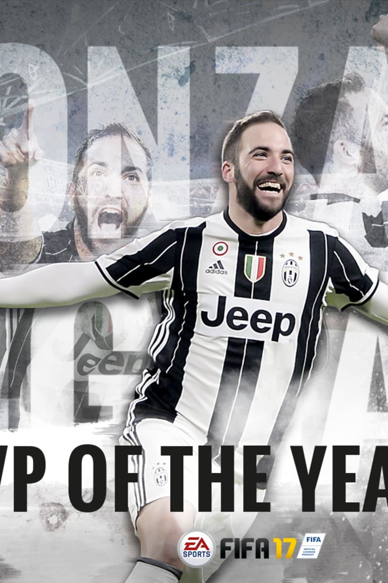 Gonzalo Higuain, MVP musim 2016/17!