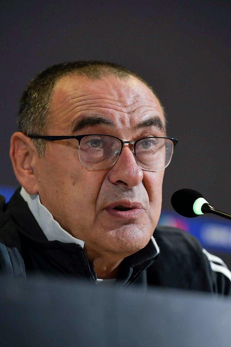 Sarri: "It will not be easy"