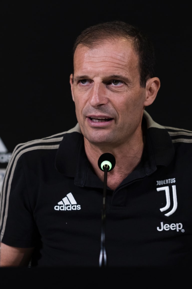 Allegri: «La partita di domani è uno spartiacque»