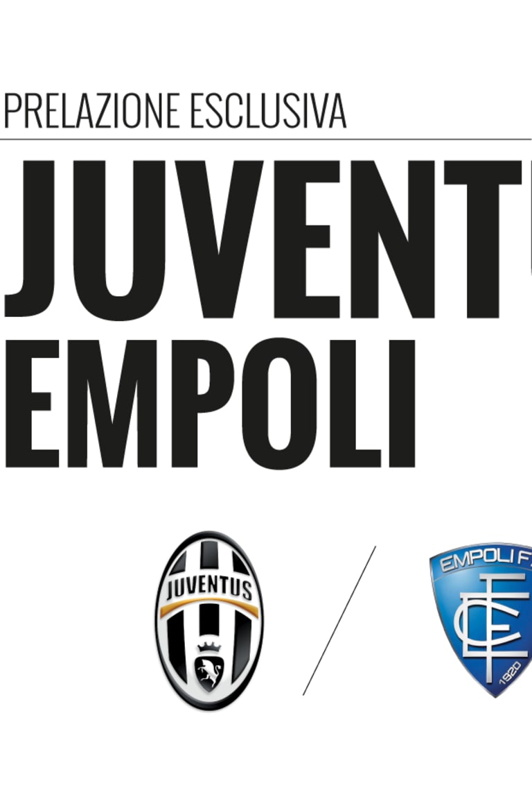 Juve-Empoli: biglietti in vendita da domani!