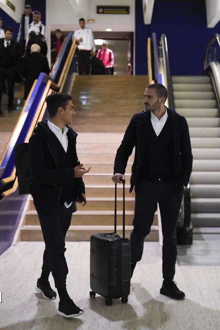 Juve touch down in Spain