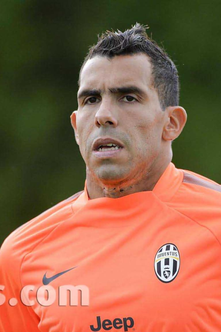 Tevez rimane a Vinovo ad allenarsi