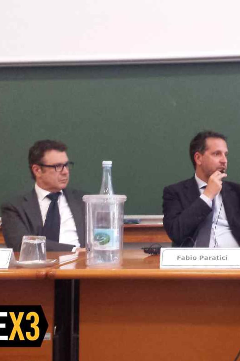 Fabio Paratici in cattedra a Piacenza