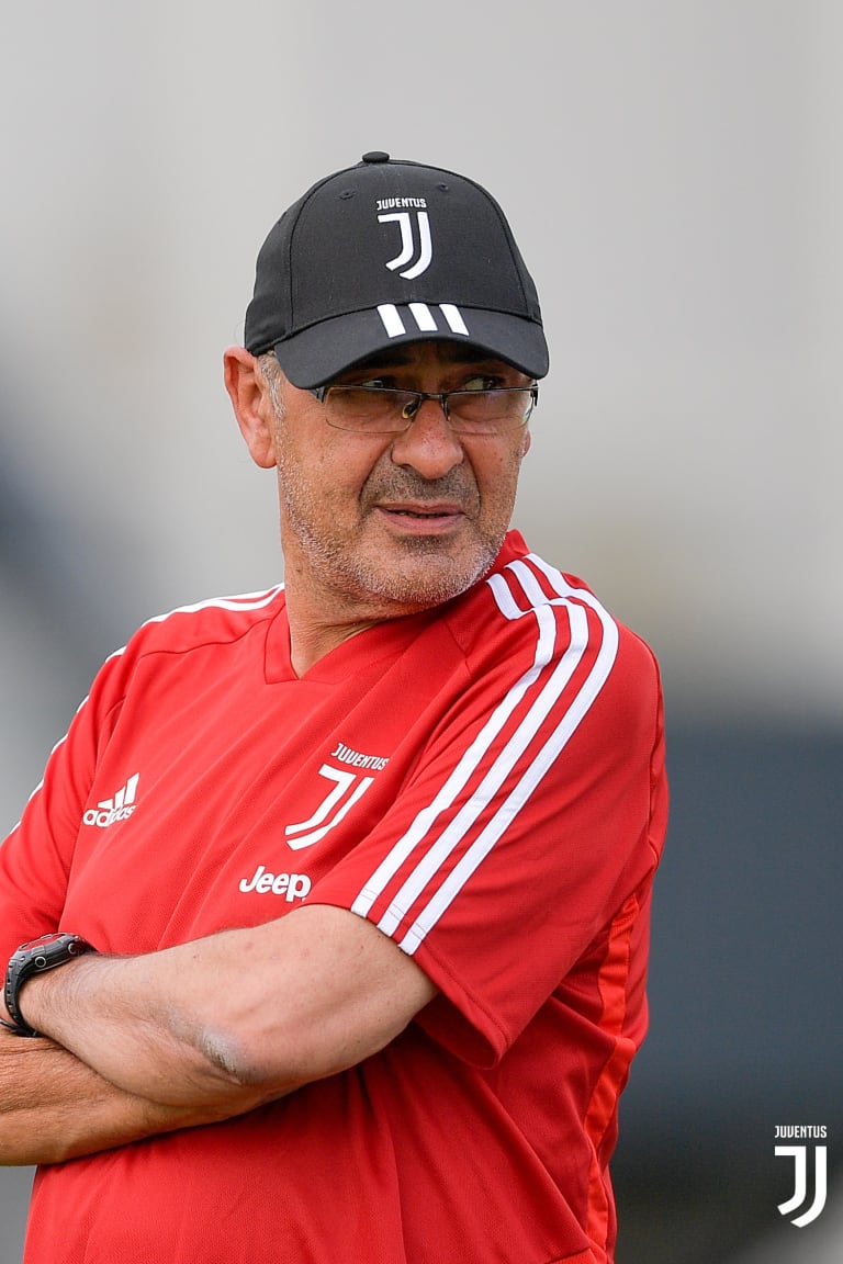 Maurizio Sarri was at the JTC today, but not on the field