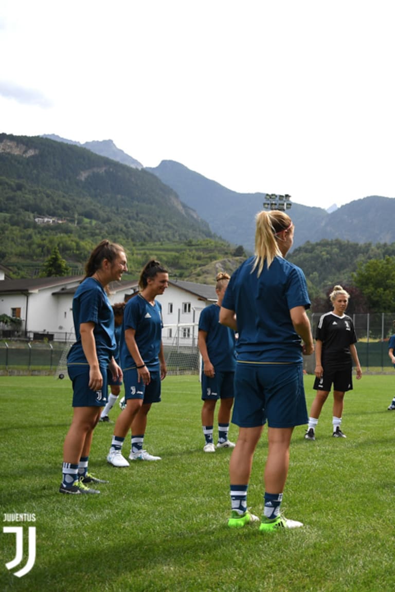 Juventus Women: prosegue la preparazione