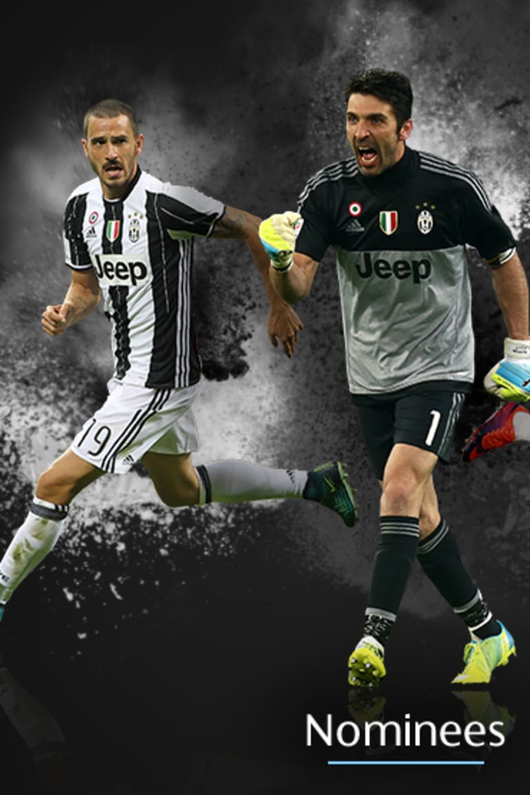 Three Bianconeri nominated for UEFA.com Team of The Year