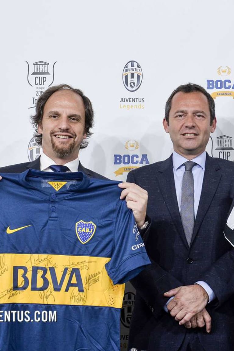 Juve to meet Boca in UNESCO Cup fundraiser