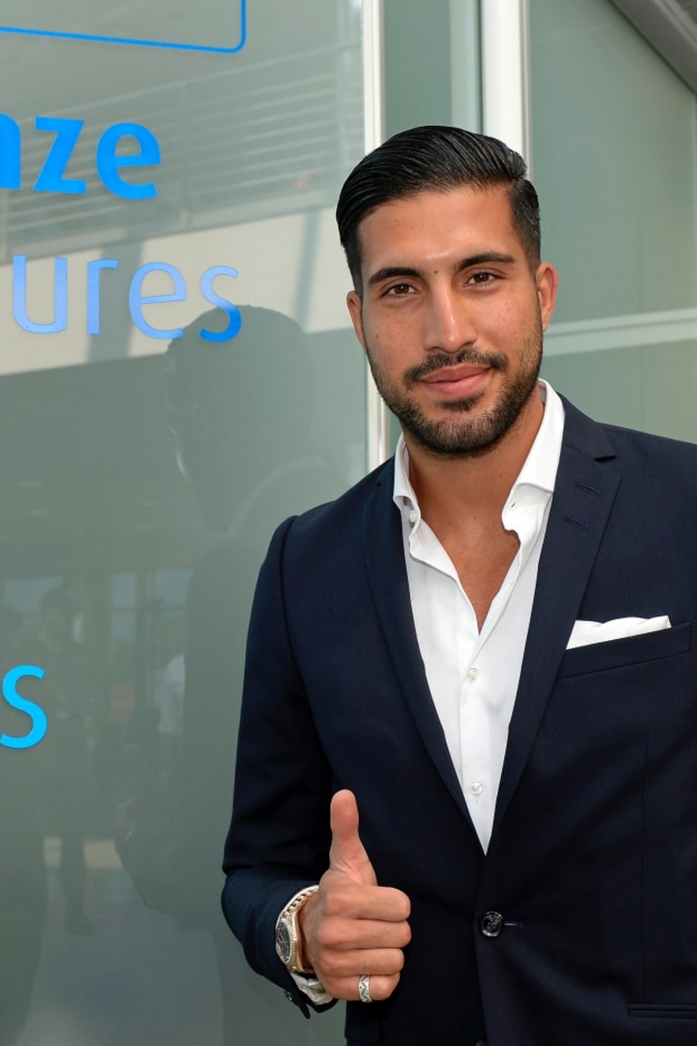 Emre Can arrives in Turin