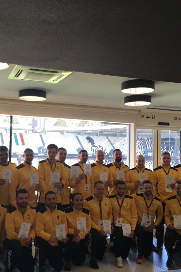 A successful week for Juventus Academy International coaches