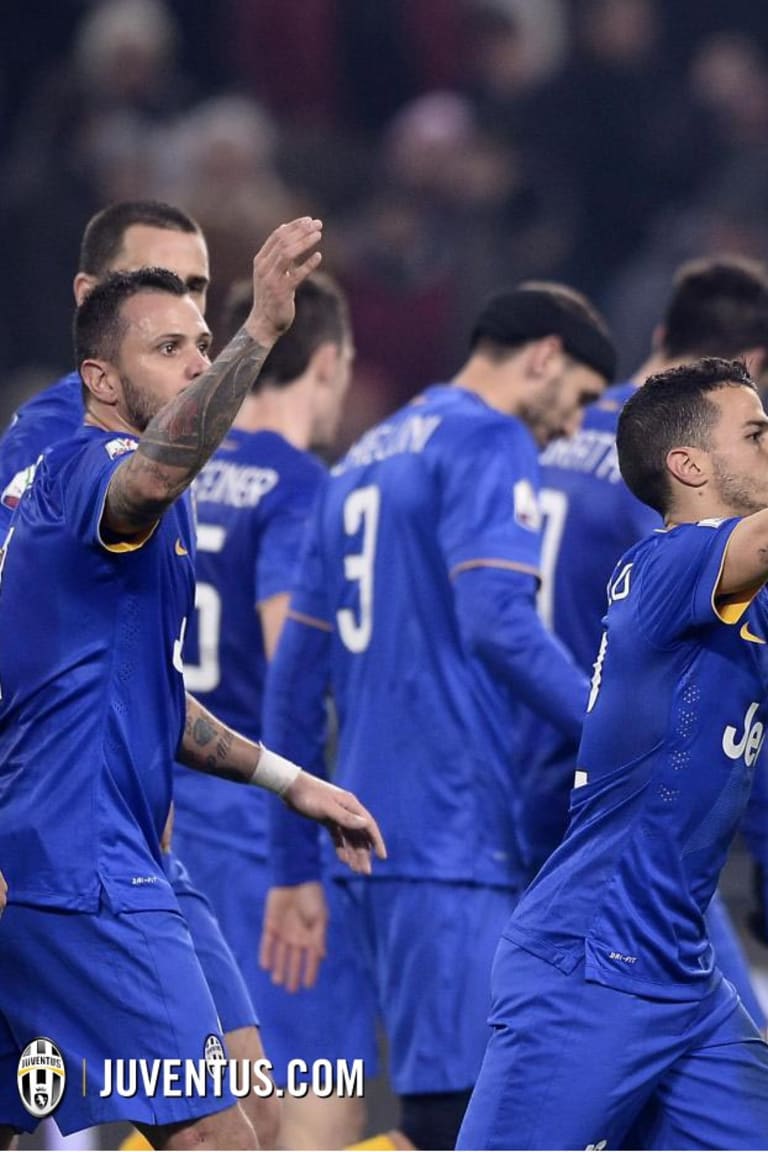 Six-goal Juve cruise into Coppa Italia quarters