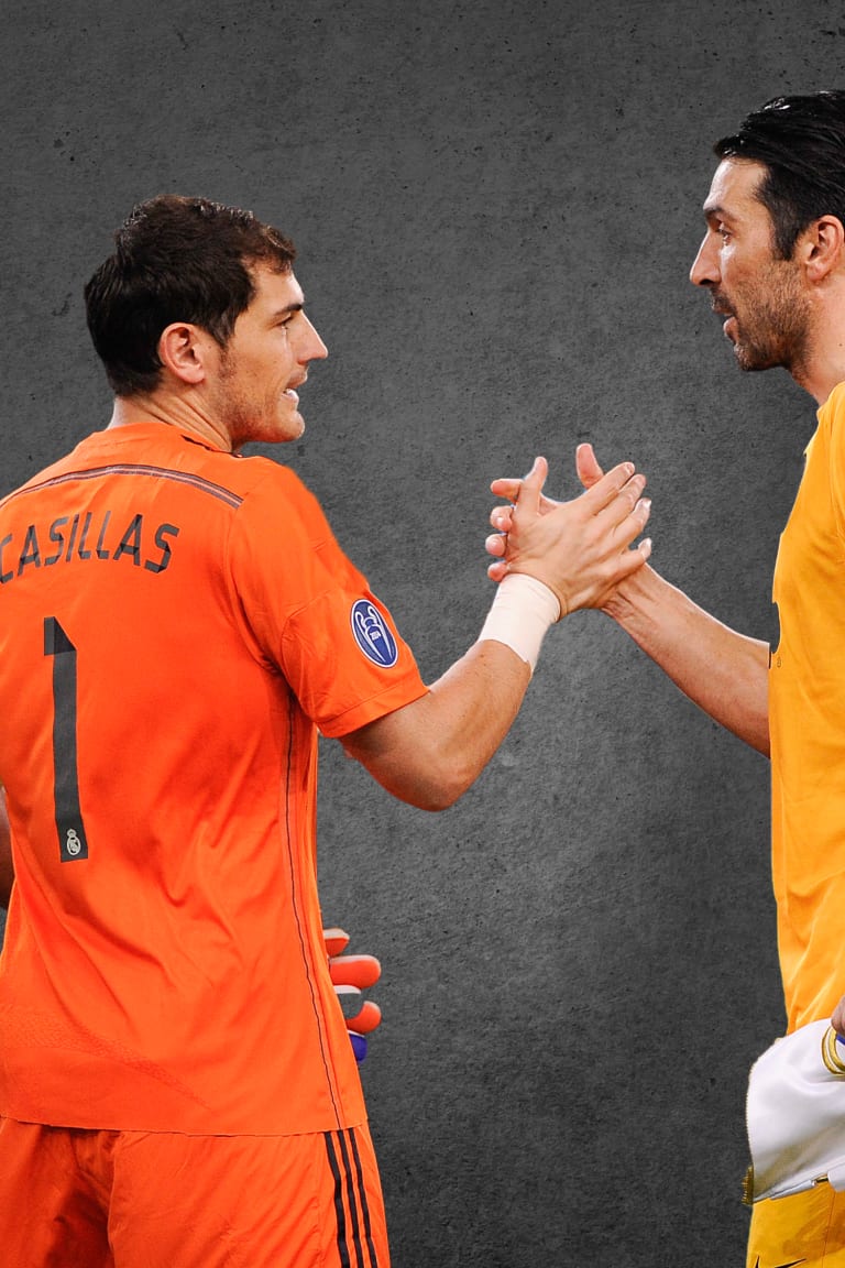 Buffon and Casillas: honour and respect