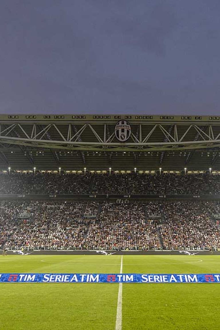 Lights, camera, action at Juventus Stadium!