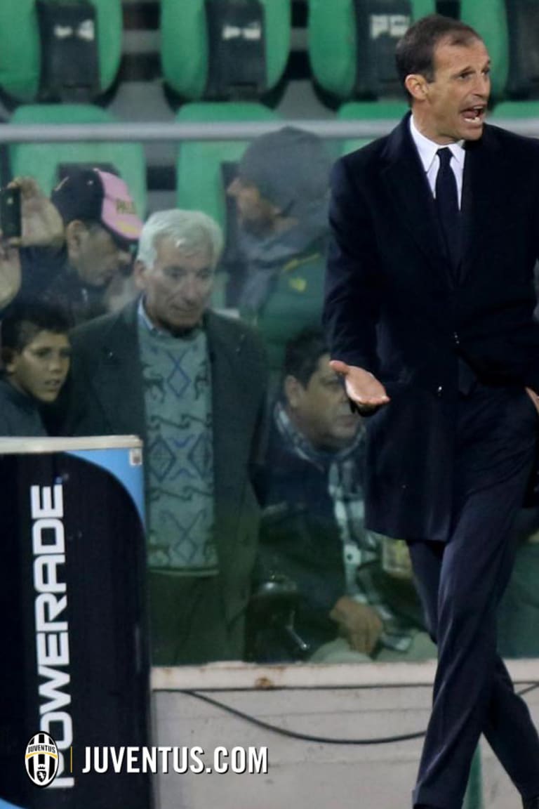 Allegri: “Team has immense energy”