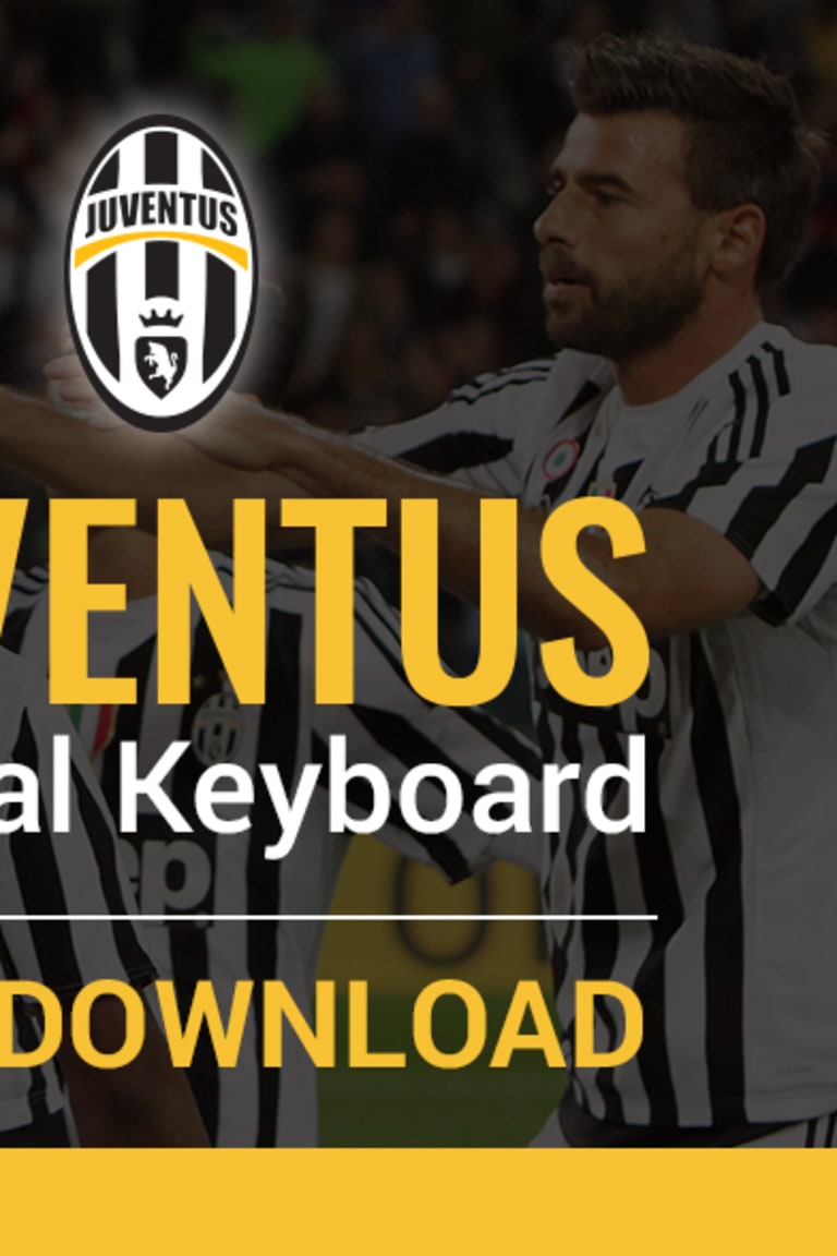 Juventus Keyboard for your smartphone 