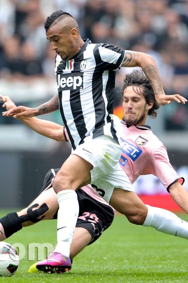 Juventus v Palermo, the statistics