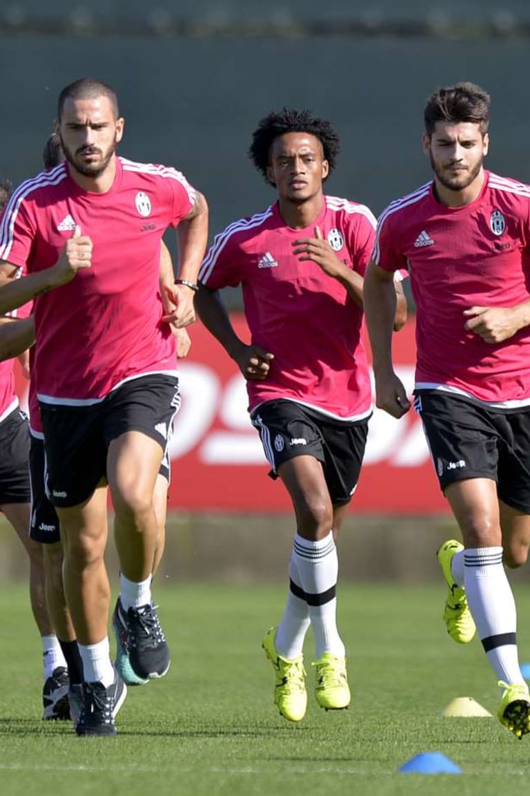 A fresh face in training at Vinovo