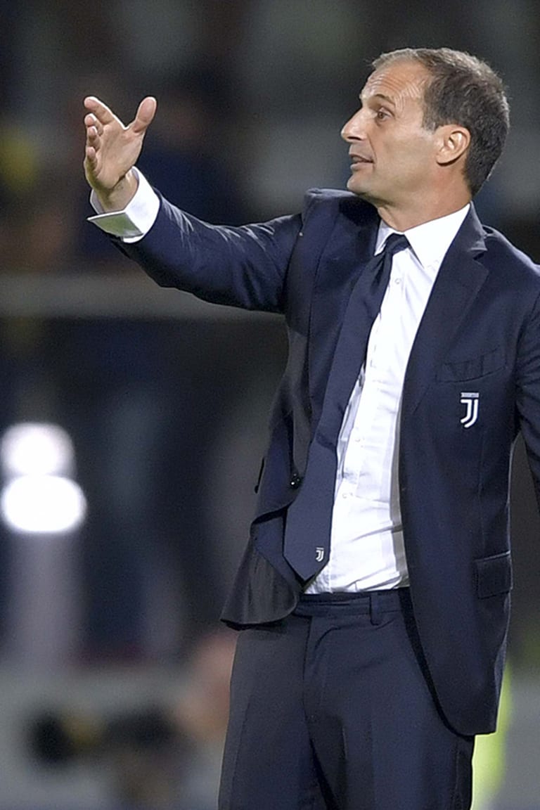 Allegri: «Velocità e calma, le chiavi della vittoria»