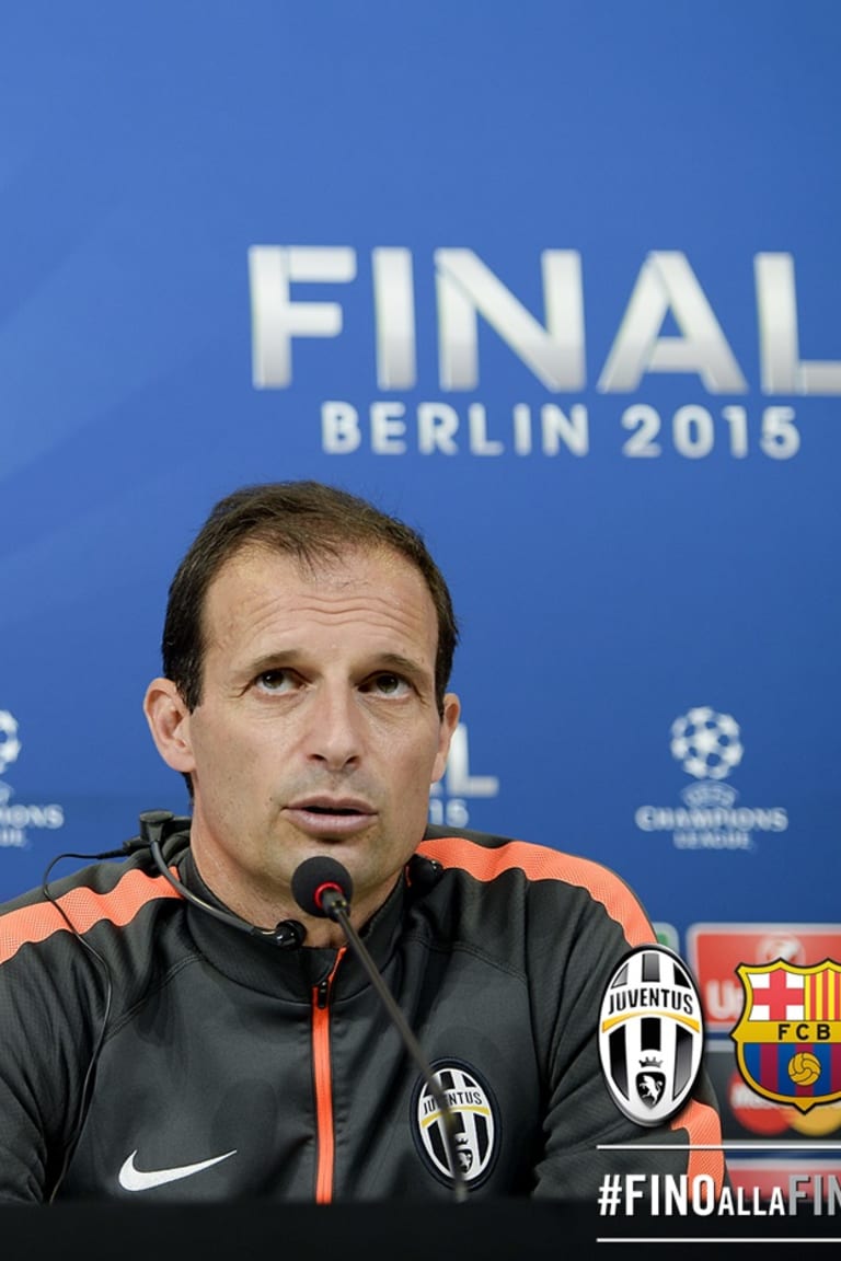 Allegri relishing Champions League build-up