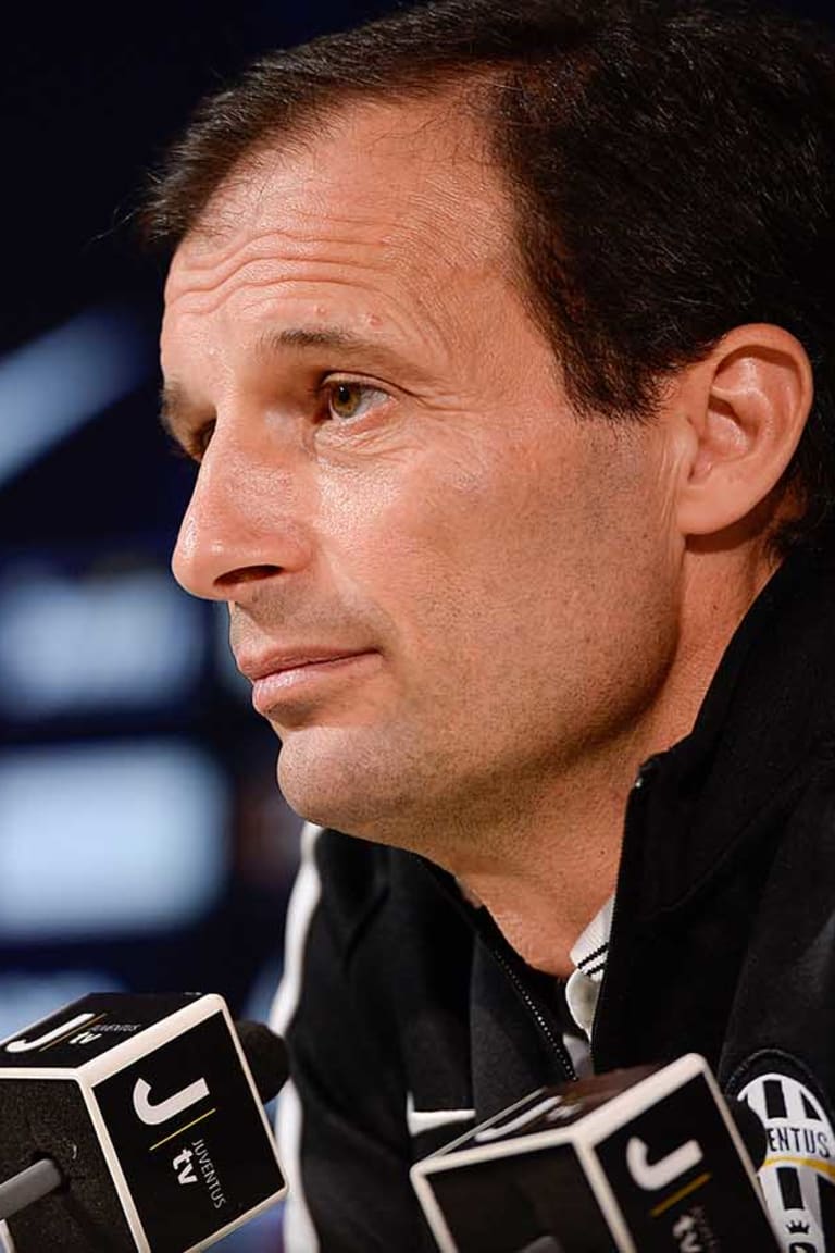 Allegri upbeat ahead of Palermo