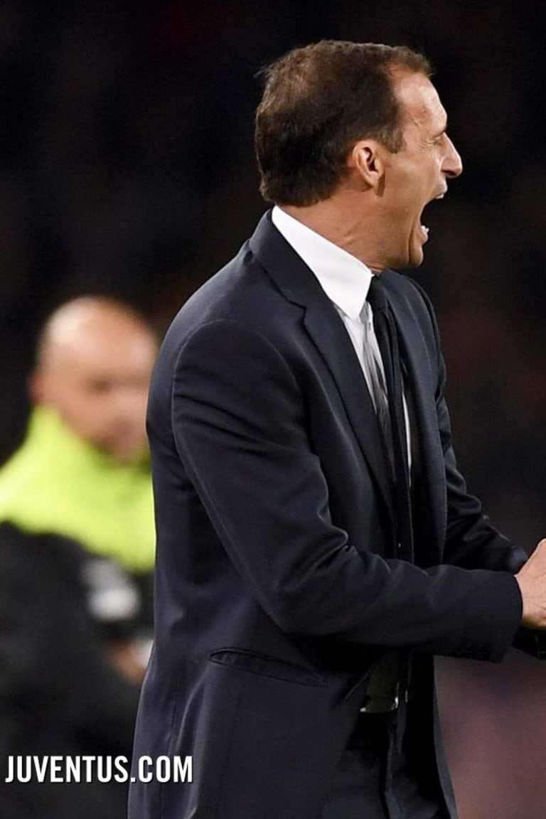 Allegri: “Important point from a tough match”