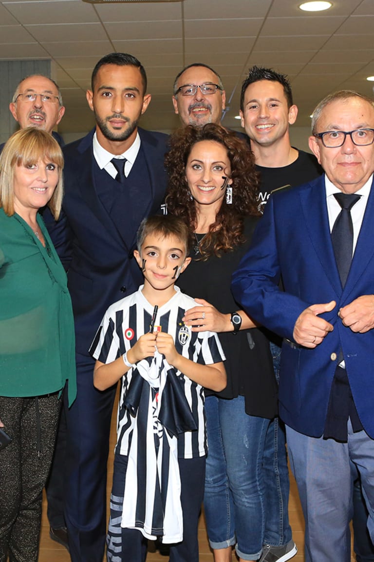 Official Fan Club members meet players for "Terzo Tempo"