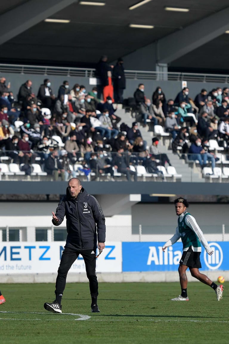 Training Center | Open Training ahead of Bologna-Juve